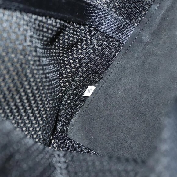 PRADA Tote Bag Nylon Black Silver Auth - Picture 13 of 15